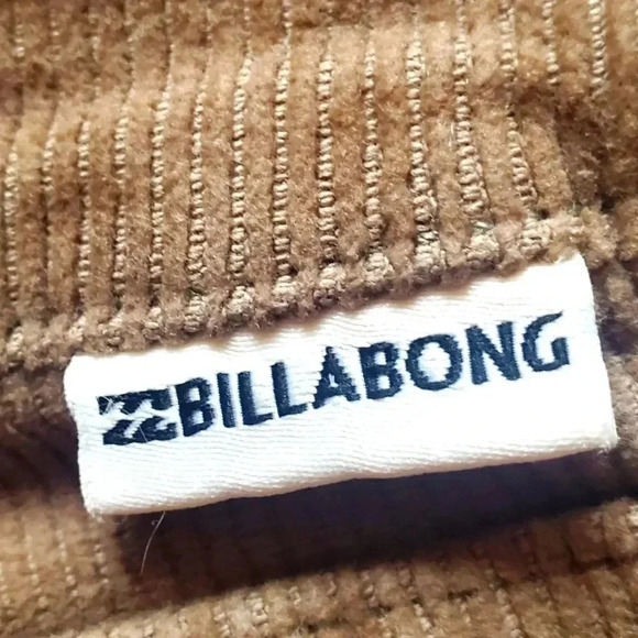 🧚HOST PICK🧚 Billabong brown corderoy cutoff shorts laced front Size 24 - Picture 5 of 6